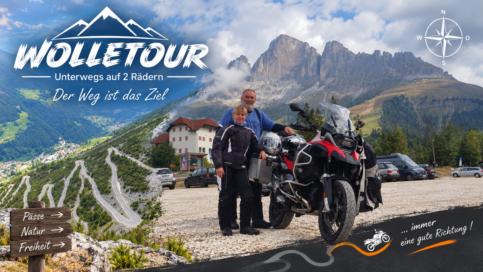 Wolletour – Unterwegs auf 2 Rädern